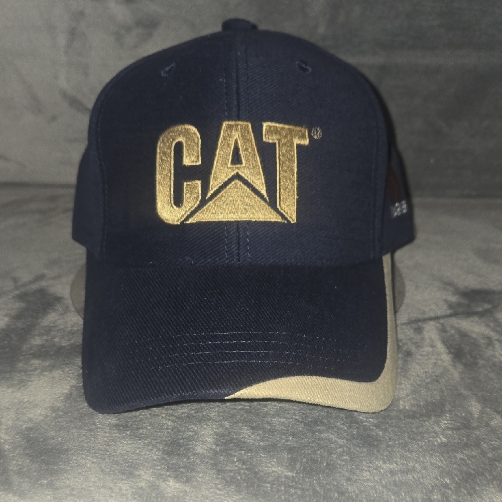 CAT Men's Navy and Gold Cap